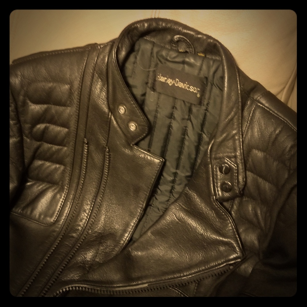 Vintage Harley Davidson Leather Jacket